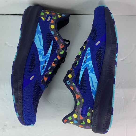 NWOB!Brooks Launch 9 Limited Color Edition Blue/Peacoat Running Men Sneakers Sz9 - Picture 4 of 10